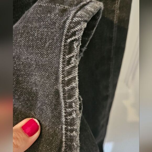 Agolde Pinch Waist Skinny Black Size 32 - Picture 8 of 10